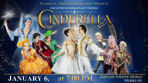 CINDERELLA by The United European Ballet Company in Birmingham