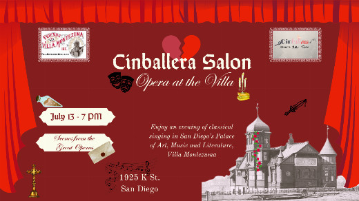 July Cinballera Salon - Scenes from the Great Operas in Los Angeles