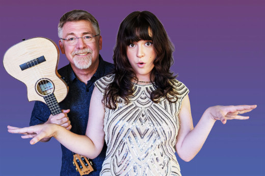 Dad Daughter Ukulele
