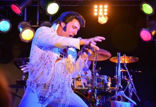 Jesse Garron's Tribute to Elvis at Sunrise Theater show poster