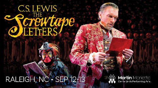 C.S. Lewis' The Screwtape Letters On 12 Sep to 13 Sep 2026 in Raleigh