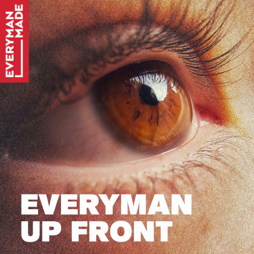 Everyman Up Front show poster