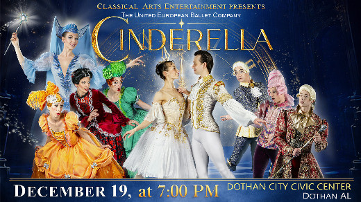 CINDERELLA by The United European Ballet Company in Birmingham