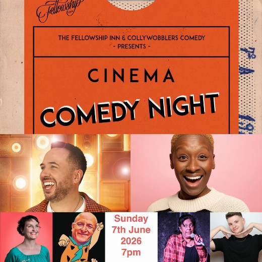 Cinema Comedy at The Fellowship Inn, Bellingham SE London SE6 3BT - ABANDOMAN, Chantel Nash and more show poster