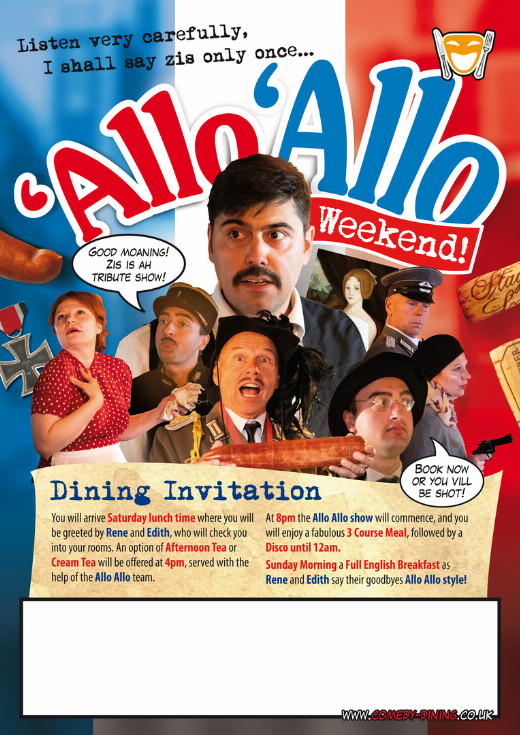 Allo Allo Weekend 19/09/2026
