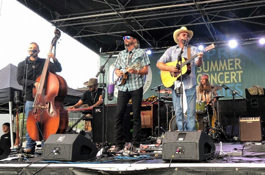 Kiowa Music in the Park featuring The Wrecklunds