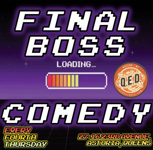 Final Boss Comedy show poster