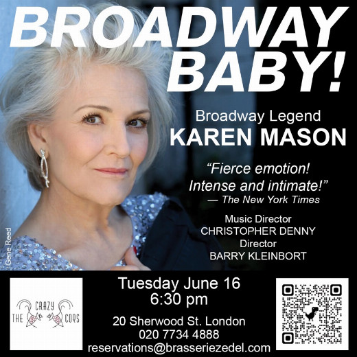 BROADWAY BABY show poster
