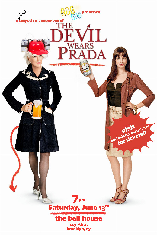 A Drinking Game NYC presents: The Devil Wears Prada