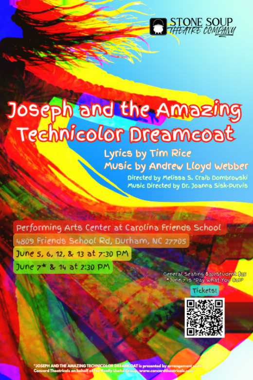 Joseph and the Amazing Technicolor Dreamcoat show poster