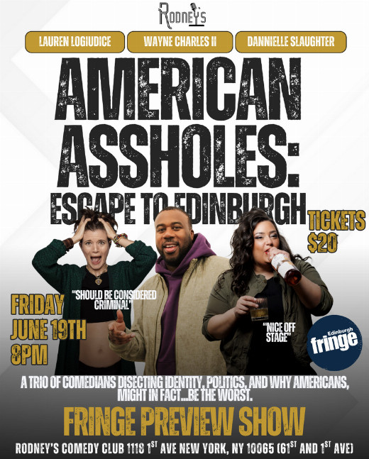 AMERICAN ASSHOLES: ESCAPE TO EDINBURGH show poster