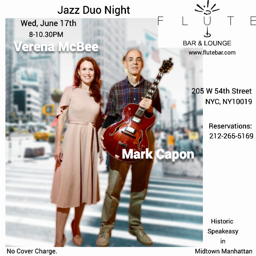 Jazz Duo Night show poster