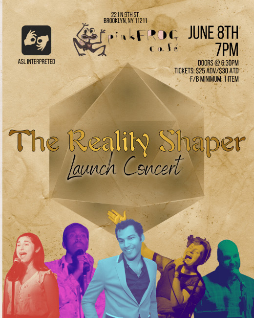 ⚔️ The Reality Shaper: A Fantasy Musical Launch Concert⚔️ show poster