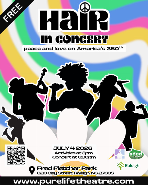 Hair in Concert in Raleigh