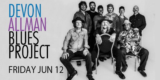 Devon Allman's Blues Summit ft. The Devon Allman Project, GA-20, Larry McCray, and Jimmy Hall 6/12!