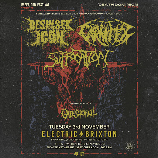 DESPISED ICON x CARNIFEX at Electric Brixton - London