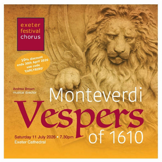 Monteverdi Vespers of 1610 in UK Regional