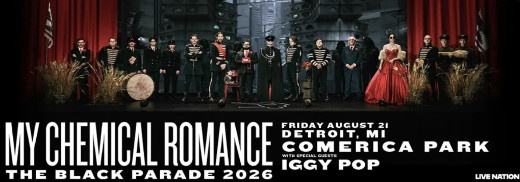 My Chemical Romance & Iggy Pop in Michigan