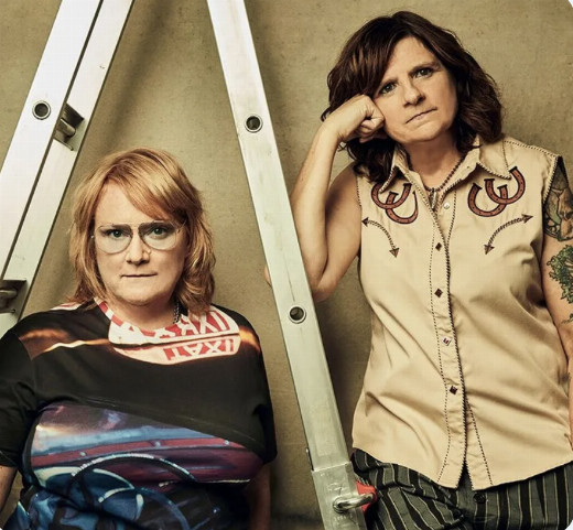 Indigo Girls in Off-Off-Broadway