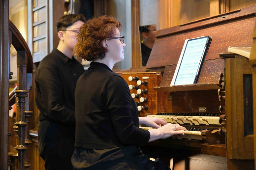 A Giant Reawakens — free organ concert in St Stephen's Theatre, Stockbridge show poster