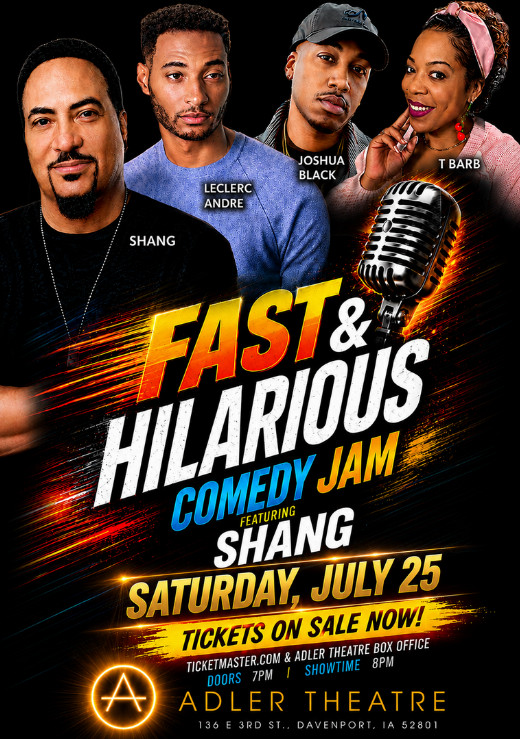 Fast and Hilarious Comedy Jam in Des Moines