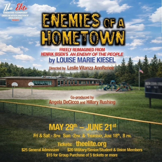 Enemies of a Home Town show poster
