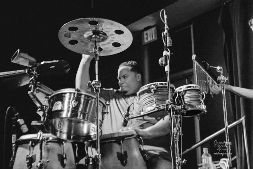 Rialto Feed Your Senses with Frankie Quinones Latin Jazz Collective Trio show poster