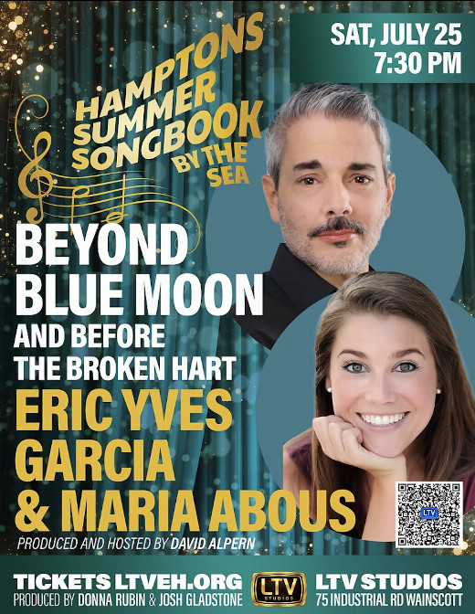 Eric Yves Garcia & Maria Abous - Beyond Blue Moon (and Before the Broken Hart) Produced & Hosted by David Alpern show poster