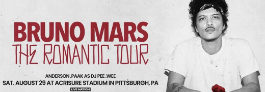 Bruno Mars & DJ Pee.Wee in Pittsburgh