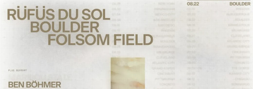 Rufus Du Sol in Colorado