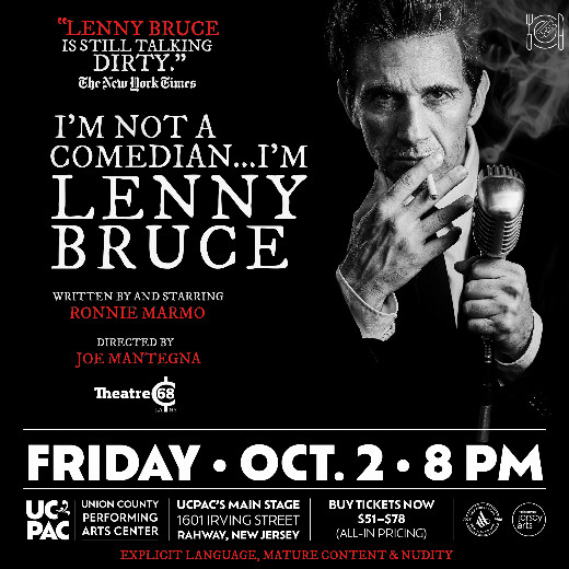 I'm Not a Comedian...I'm Lenny Bruce in New Jersey