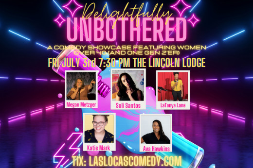 Delightfully Unbothered Comedy Show - July 3rd, 2026 in Chicago