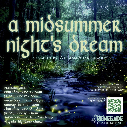 A Midsummer Night’s Dream show poster
