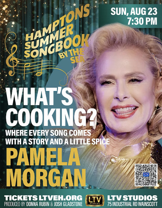 Pamela Morgan: What's Cooking? Where Every Song Comes with a Story and a Little Spice in Long Island