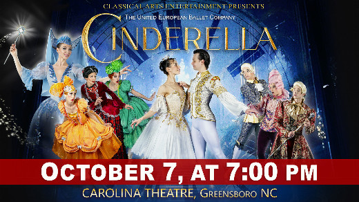 CINDERELLA by The United European Ballet Company in Charlotte