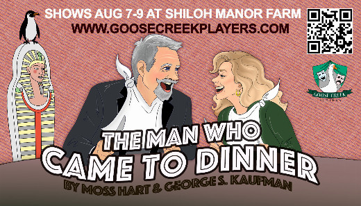 Goose Creek Player's 'The Man Who Came to Dinner' in Central Virginia