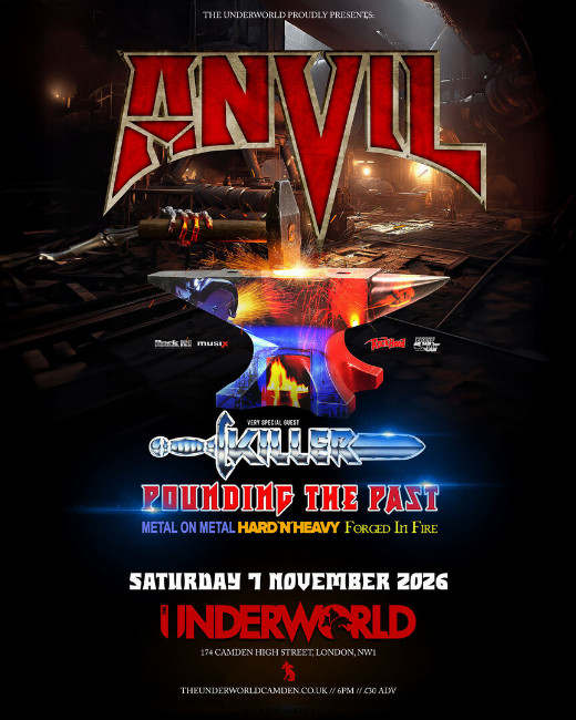 ANVIL at The Underworld - London in UK Regional