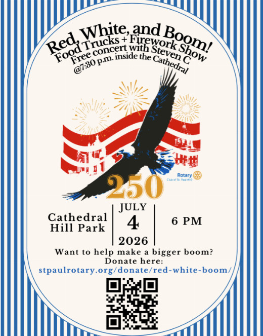 Saint Paul Rotary 4th of July Fireworks: Red, White and BOOM! in Minneapolis / St. Paul