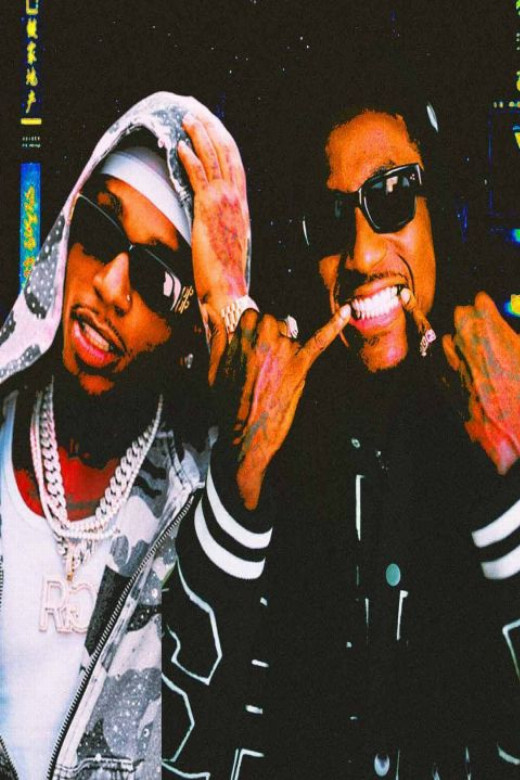 Jacquees and K Camp in Memphis