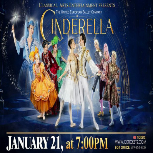 CINDERELLA by The United European Ballet Company in Toronto