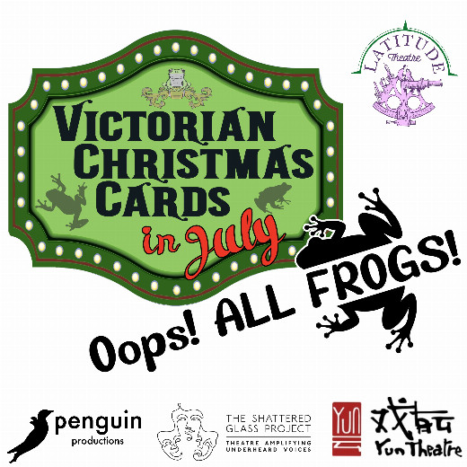 Victorian Christmas Cards in July: Oops! All Frogs! in Seattle