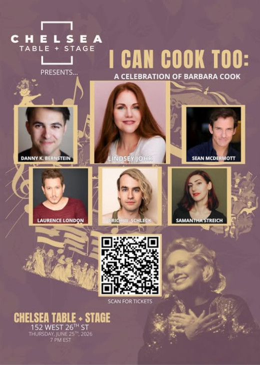 I Can Cook Too: A Celebration of Barbara Cook show poster