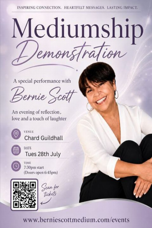 Mediumship evening with medium Bernie Scott