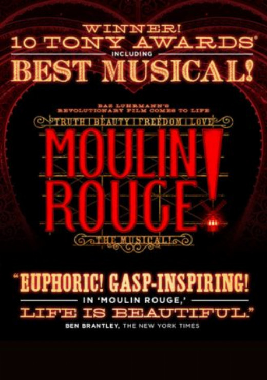 Moulin Rouge! The Musical in Houston