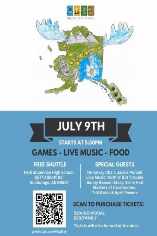 Alaska Flag Day Celebration and BBQ in Anchorage