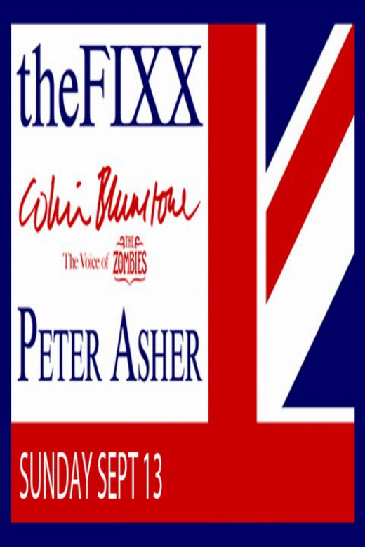 The FIXX, Colin Blunstone (The voice of The Zombies) and Peter Asher @ The Kent Stage September 13 in Cleveland