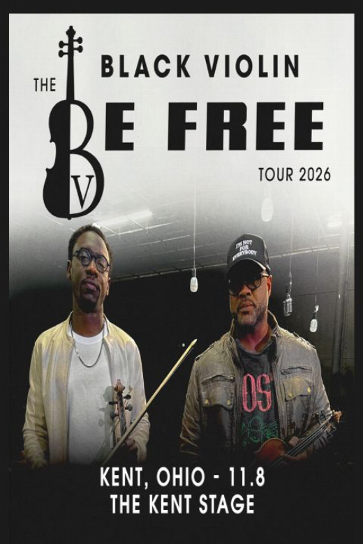 Black Violin - The Be Free Tour 2026 at The Kent Stage November 8th show poster