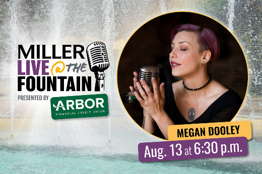 Megan Dooley—Miller Live at the Fountain in Michigan