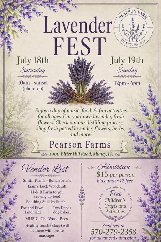 Pearson Lavender Festival in Philadelphia