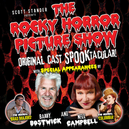 Rocky Horror Picture Show Original Cast Spooktacular Tour with Barry Bostwick and Nell Campbell